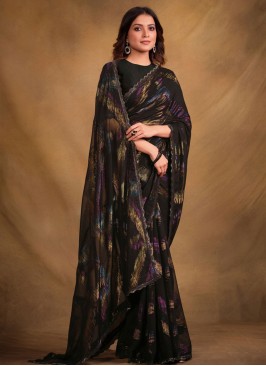 Demure Handwork Ceremonial Trendy Saree