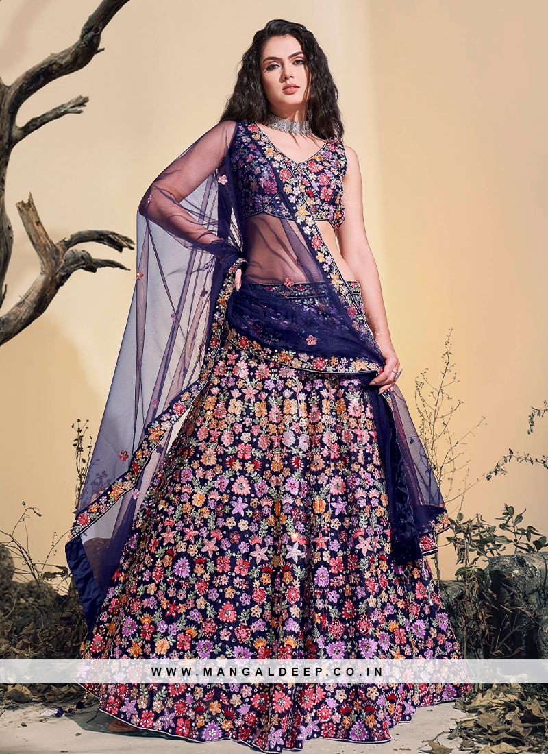 Amazon.com: ETHNIC EMPORIUM Green Indian Bridal Silk Designer Sari Half &  half Wedding heavy Lehenga saree Blouse 7701 : Clothing, Shoes & Jewelry