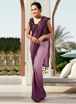 Designer Saree Border Imported in Purple