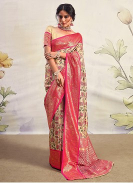 Desirable Silk Trendy Saree
