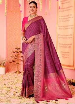 Desirable Weaving Contemporary Saree