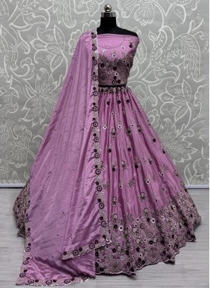 Dignified Silk Trendy Lehenga Choli