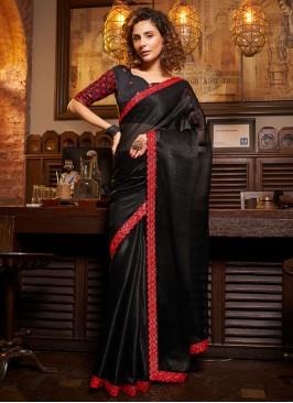 Dilettante Embroidered Casual Trendy Saree