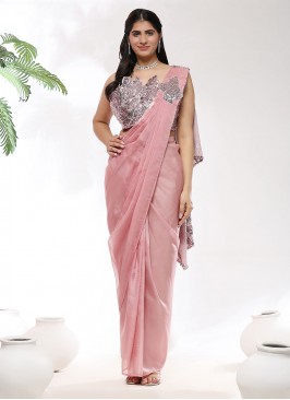 Divine Embroidered Ceremonial Saree