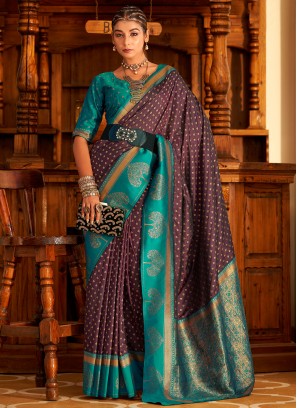 Elite Border Festival Designer Saree