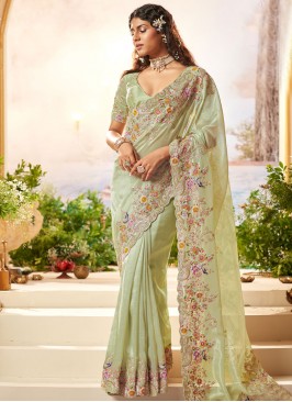 Elite Organza Traditional Saree