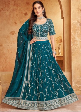 Enchanting Silk Embroidered Readymade Lehenga Choli