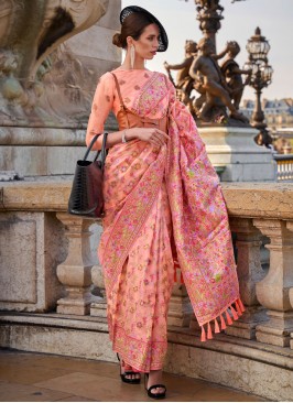 Enchanting Weaving Contemporary Saree