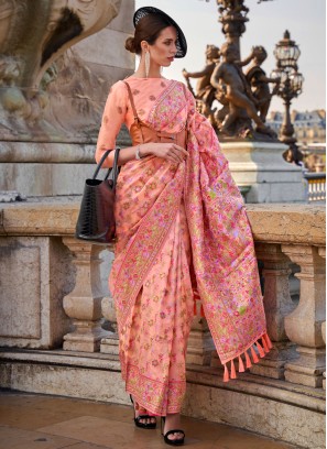 Enchanting Weaving Contemporary Saree