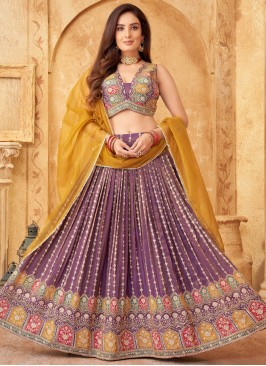 Energetic Georgette Engagement Readymade Lehenga Choli