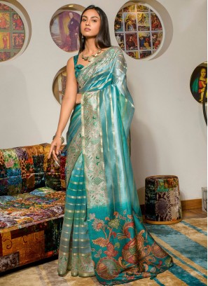 Energetic Silk Party Classic Saree