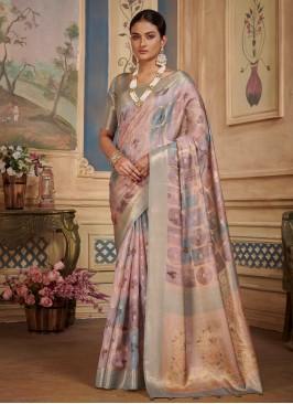 Epitome Multi Colour Weaving Contemporary Style Saree