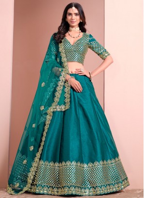 Epitome Zari Sangeet A Line Lehenga Choli