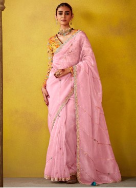 Excellent Cutwork Traditional Saree