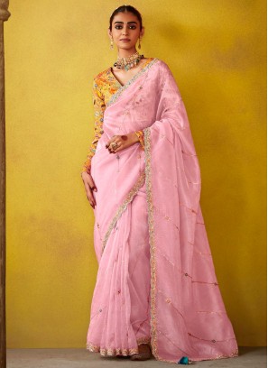 Excellent Cutwork Traditional Saree