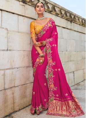 Exceptional Contemporary Saree For Reception