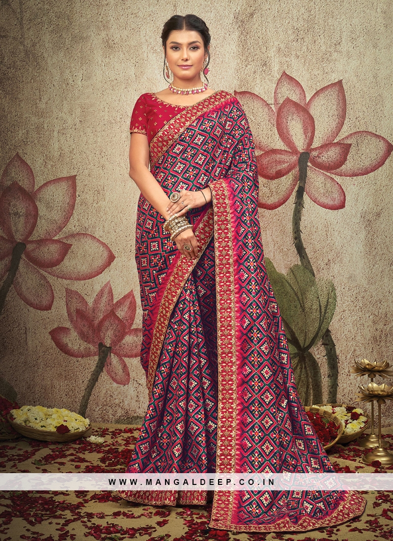 Shop Stunning Gota Patti Saree for a Glamorous Look