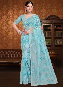 Exceptional Stone Contemporary Saree