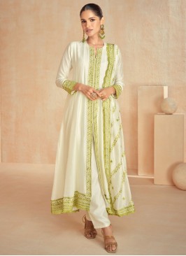 Exotic Embroidered Ceremonial Readymade Salwar Kam