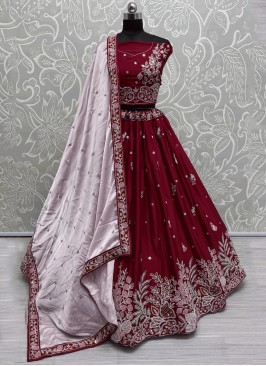 Fabulous Rani Silk Designer Lehenga Choli