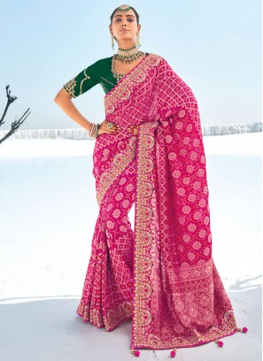 Fantastic Rani Weaving Trendy Saree