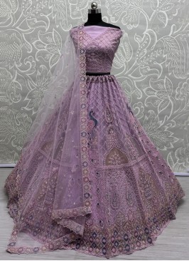 Festal Lavender Dimond Trendy Lehenga Choli