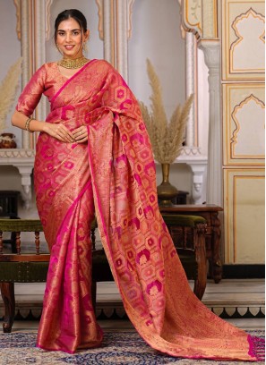 Festal Weaving Party Traditional Saree