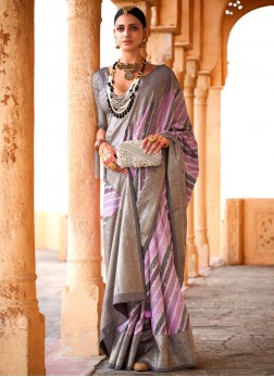 Fine Viscose Ceremonial Traditional Saree