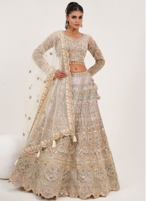 Flattering Net Stone Readymade Lehenga Choli