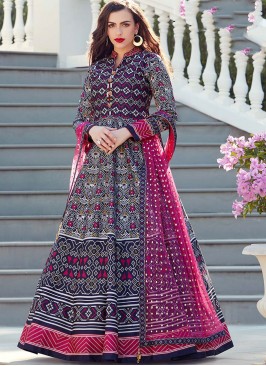 Floral Fancy Ceremonial Readymade Suit