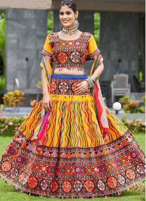 Glamorous Mirror Readymade Lehenga Choli