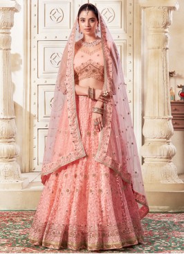 Gleaming Net Thread Lehenga Choli