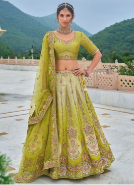 Green Color Lehenga Choli