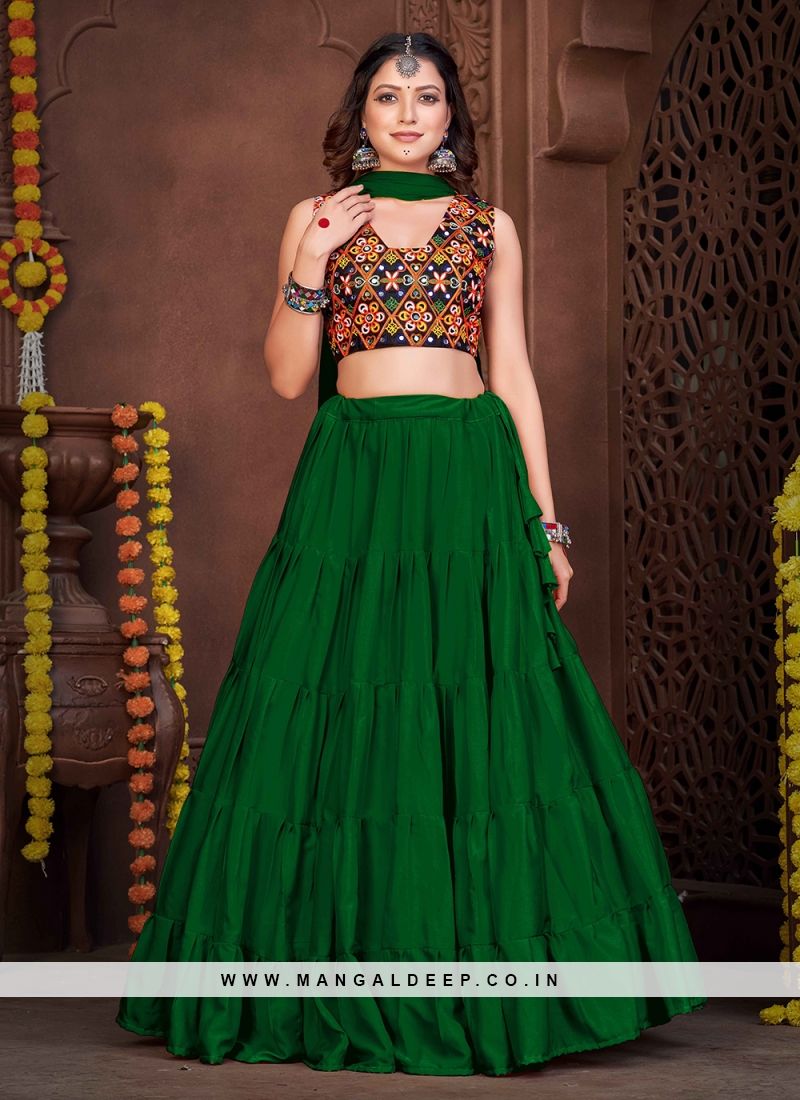 Crepe Lehenga Choli - Buy Crepe Lehenga Choli online in India