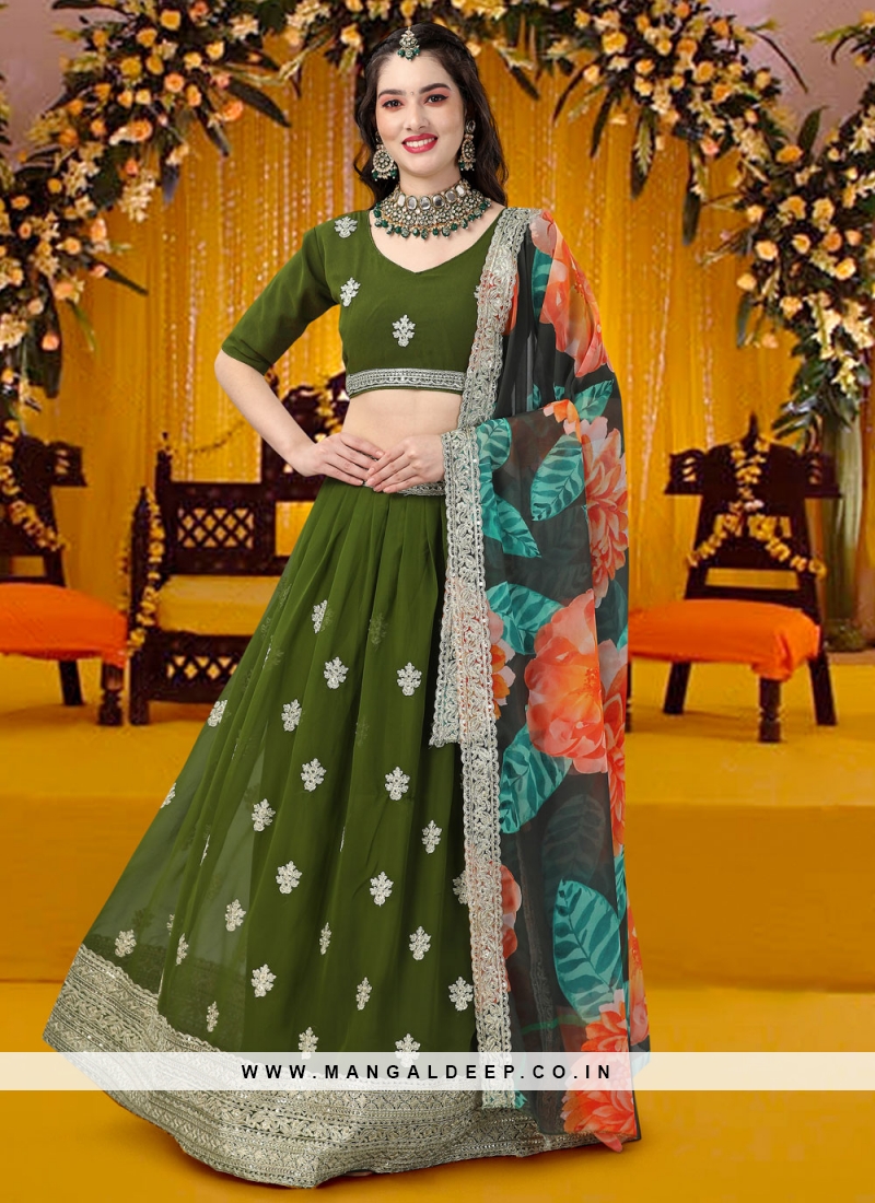 Latest Mehendi Lehenga trends for the Memorable occasion | Fashion |  WeddingSutra.com