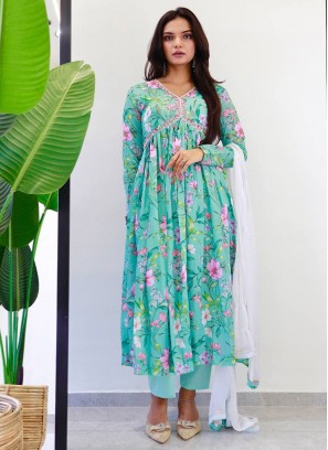 Haute Printed Festival Trendy Salwar Kameez