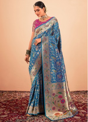 Heavenly Contemporary Saree For Ceremonial