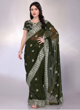 Honourable Tussar Silk Designer Saree