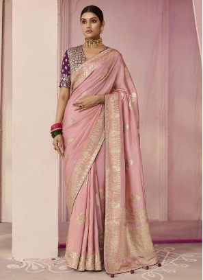 Hypnotic Weaving Party Designer Saree