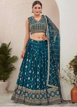 Ideal Morpeach  pure-dola Readymade Lehenga Choli