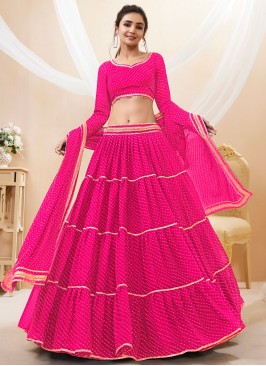 Ideal Pink Sangeet Trendy Lehenga Choli