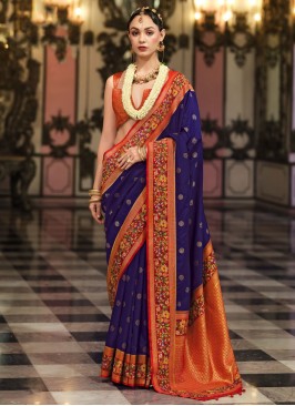 Immaculate Designer Saree For Ceremonial