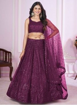 Impeccable Sequins Designer Lehenga Choli