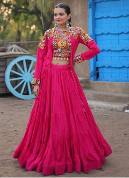 Imposing Plain Sangeet Readymade Lehenga Choli