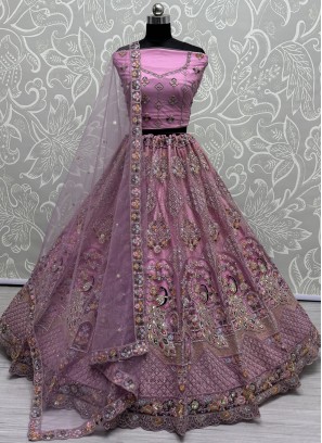 Impressive Magenta and Pink Designer Lehenga Choli