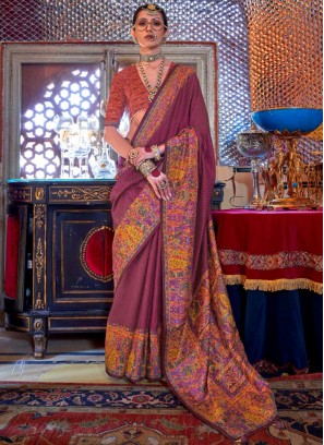 Intricate Silk Trendy Saree