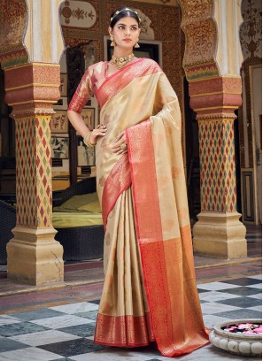 Irresistible Banarasi Silk Weaving Saree