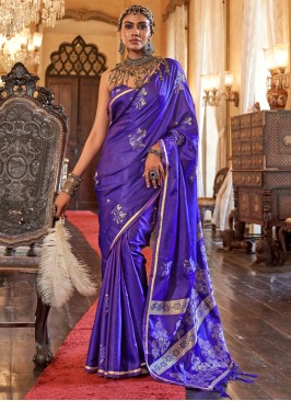 Latest Weaving Handloom silk Classic Saree