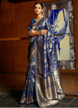 Lively Silk Ceremonial Saree