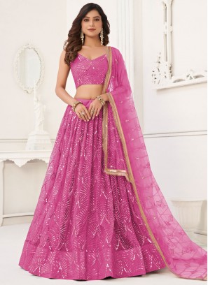 Magenta Color Lehenga Choli